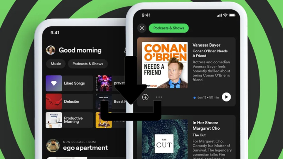 tải nhạc offline khi nghe nhạc không quảng cáo