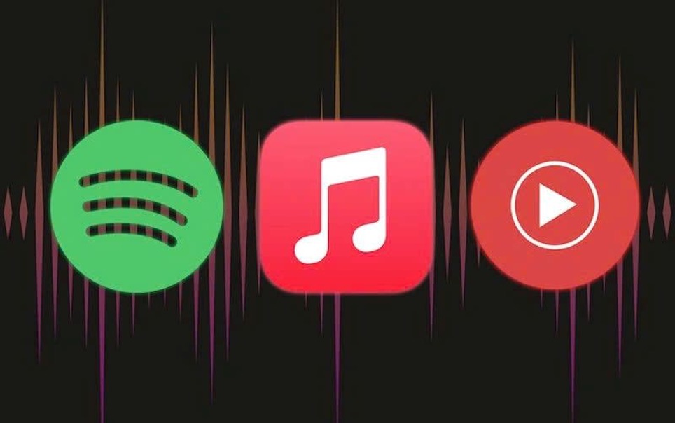 so sánh Spotify, Apple Music và YouTube Music trong trải nghiệm nghe nhạc không quảng cáo